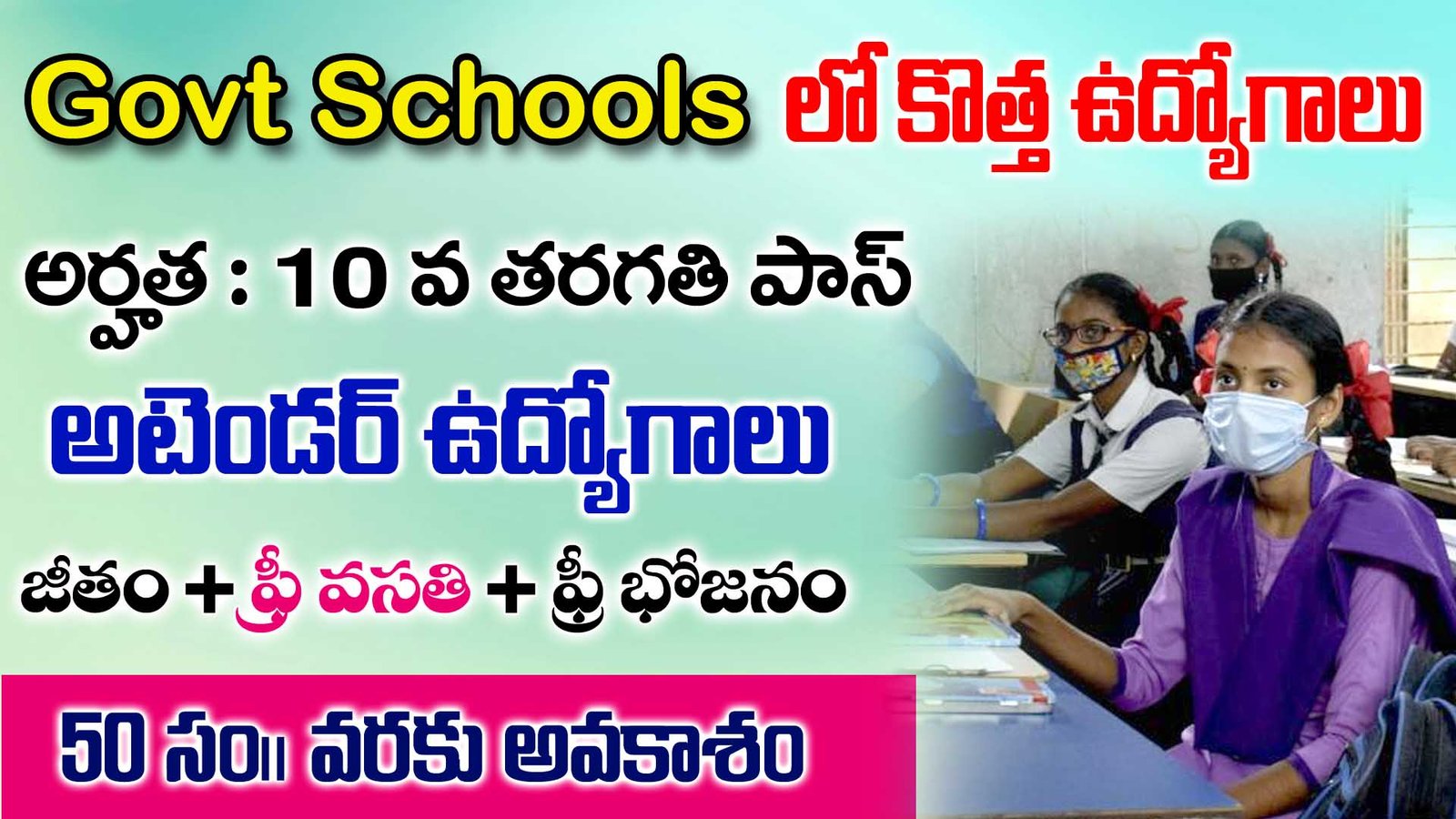 Sainik School Amaravathinagar Recruitment 2025