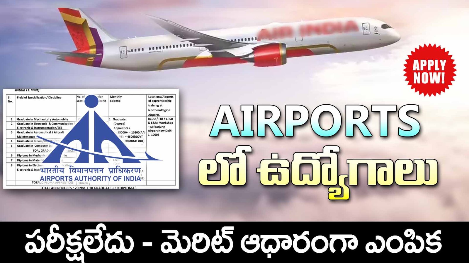 AAI Delhi Apprentice Recruitment 2025