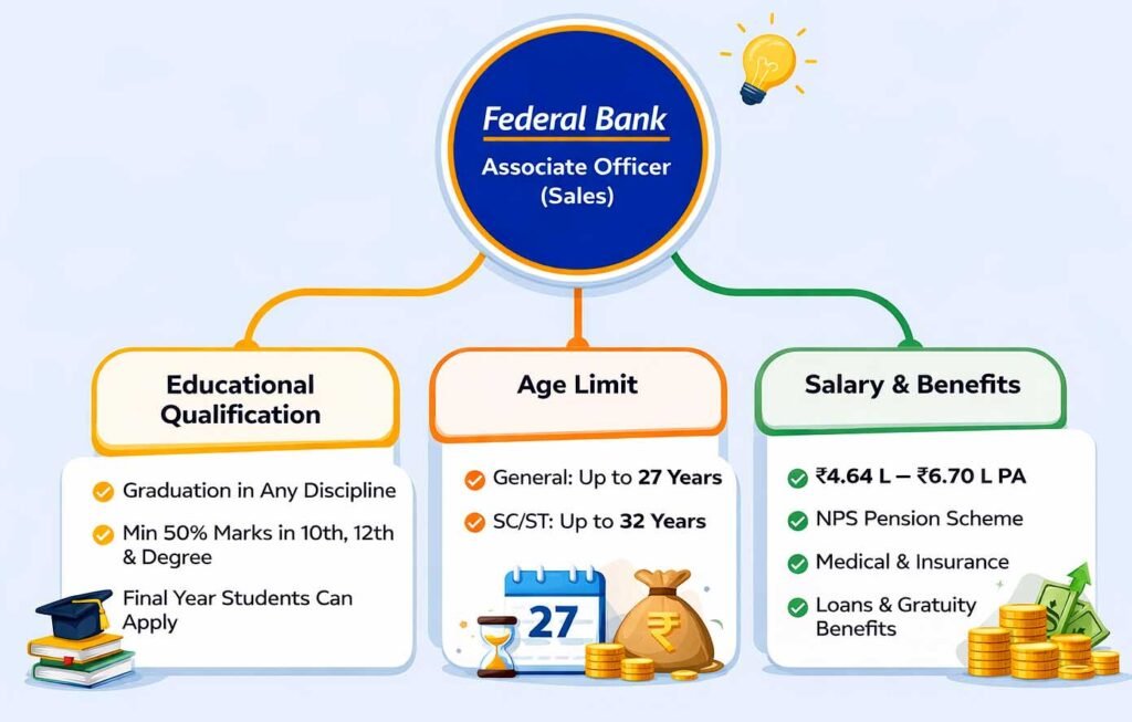 How to apply Federal Bank Associate Officer