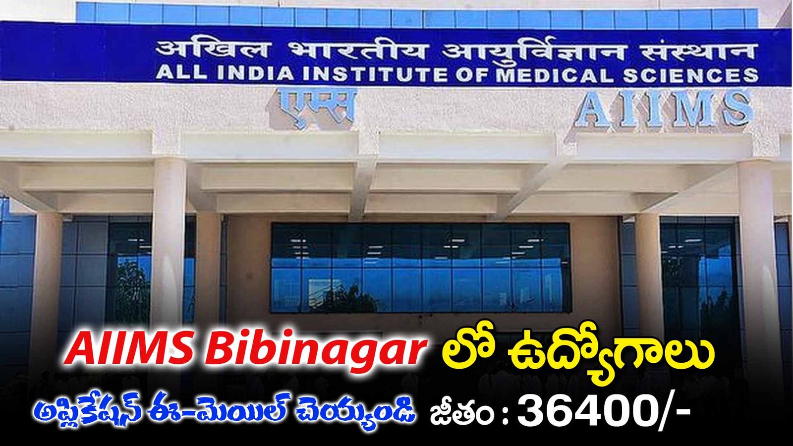AIIMS Bibinagar Recruitment 2026
