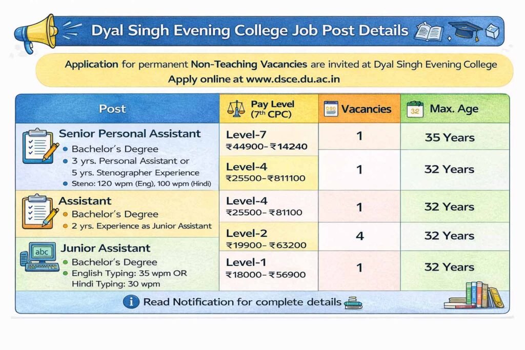 Dyal Singh Evening College Non-Teaching
