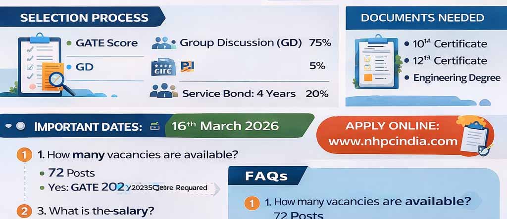 NHPC Trainee Engineer Recruitment 2026