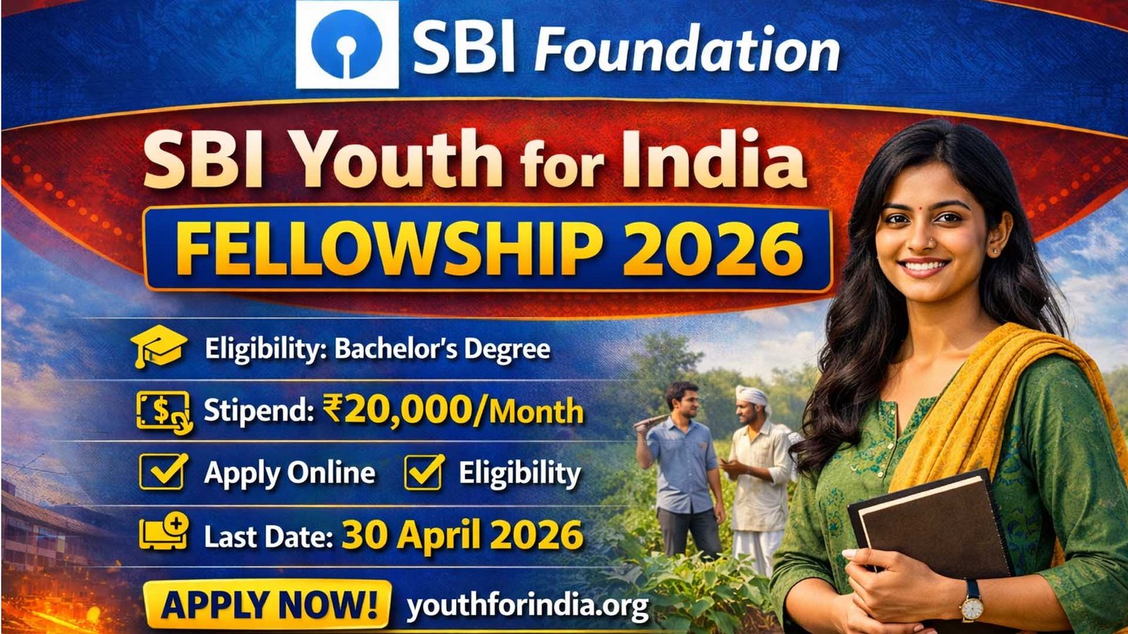 SBI Youth for India Fellowship 2026