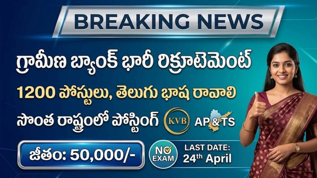 KVB Recruitment 2026