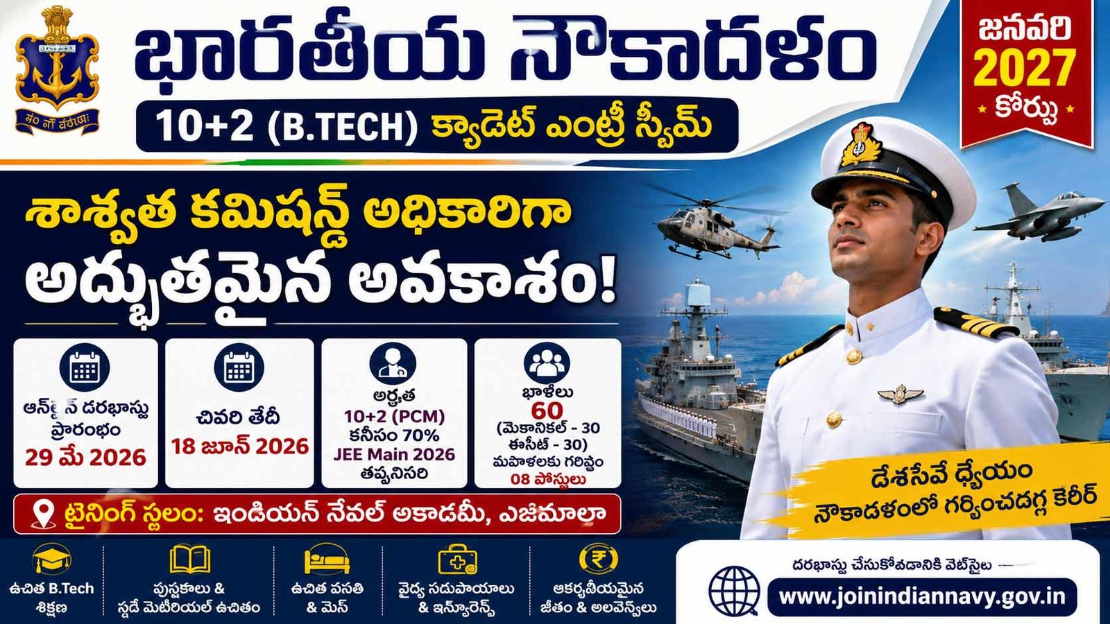 Indian Navy Recruitment 2026
