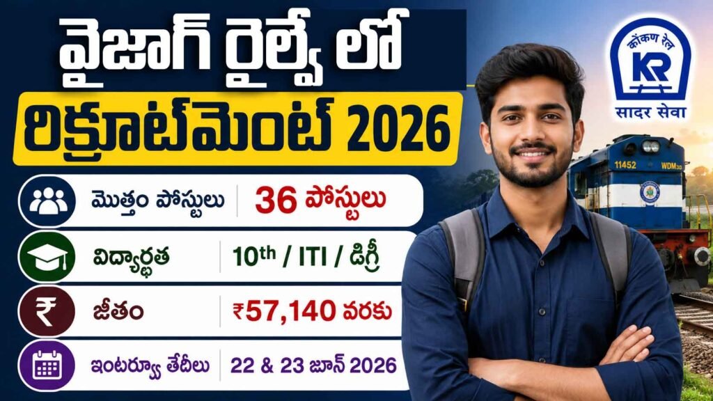 Konkan Railway Recruitment 2026