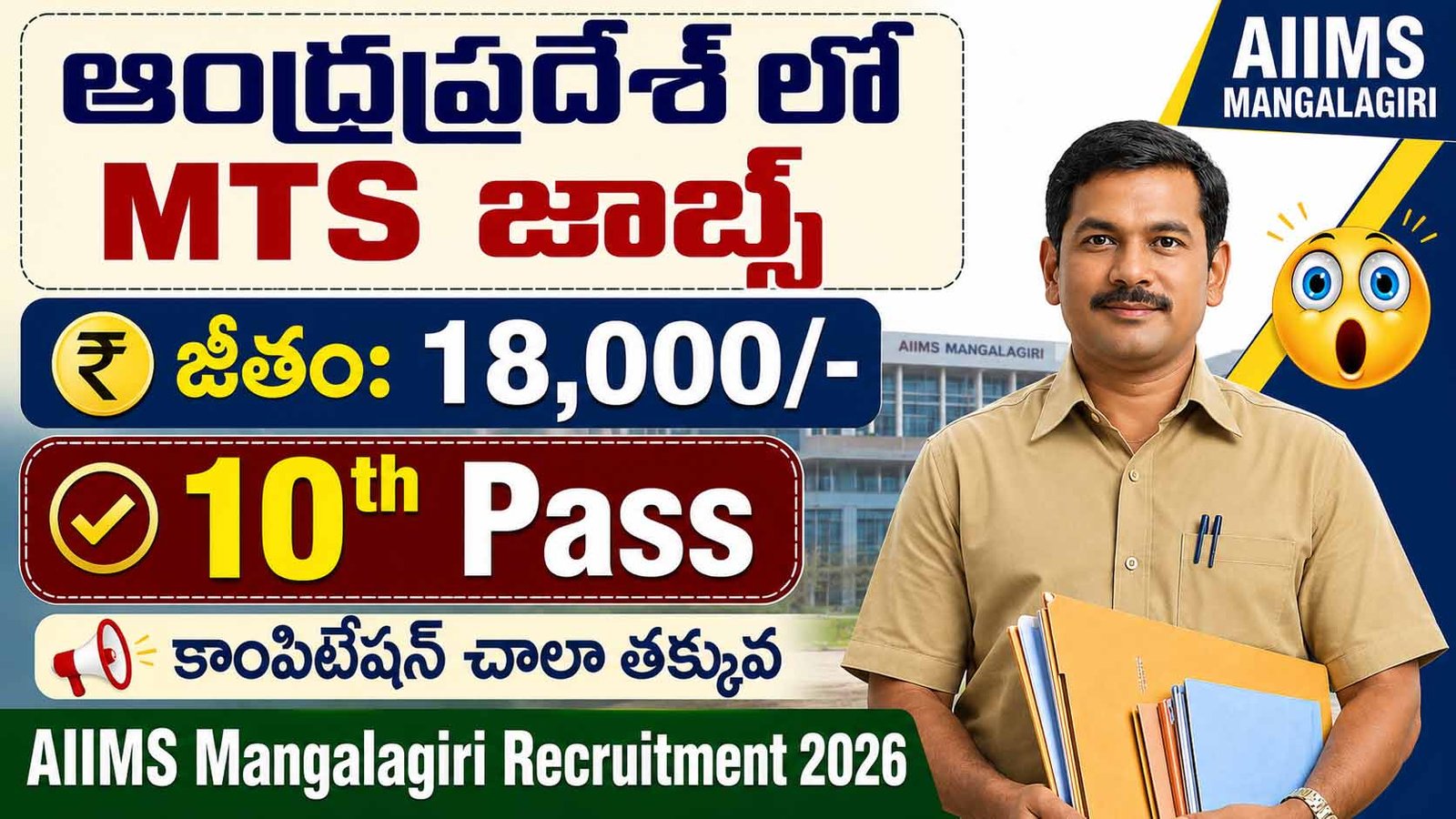 AIIMS Mangalagiri Recruitment 2026