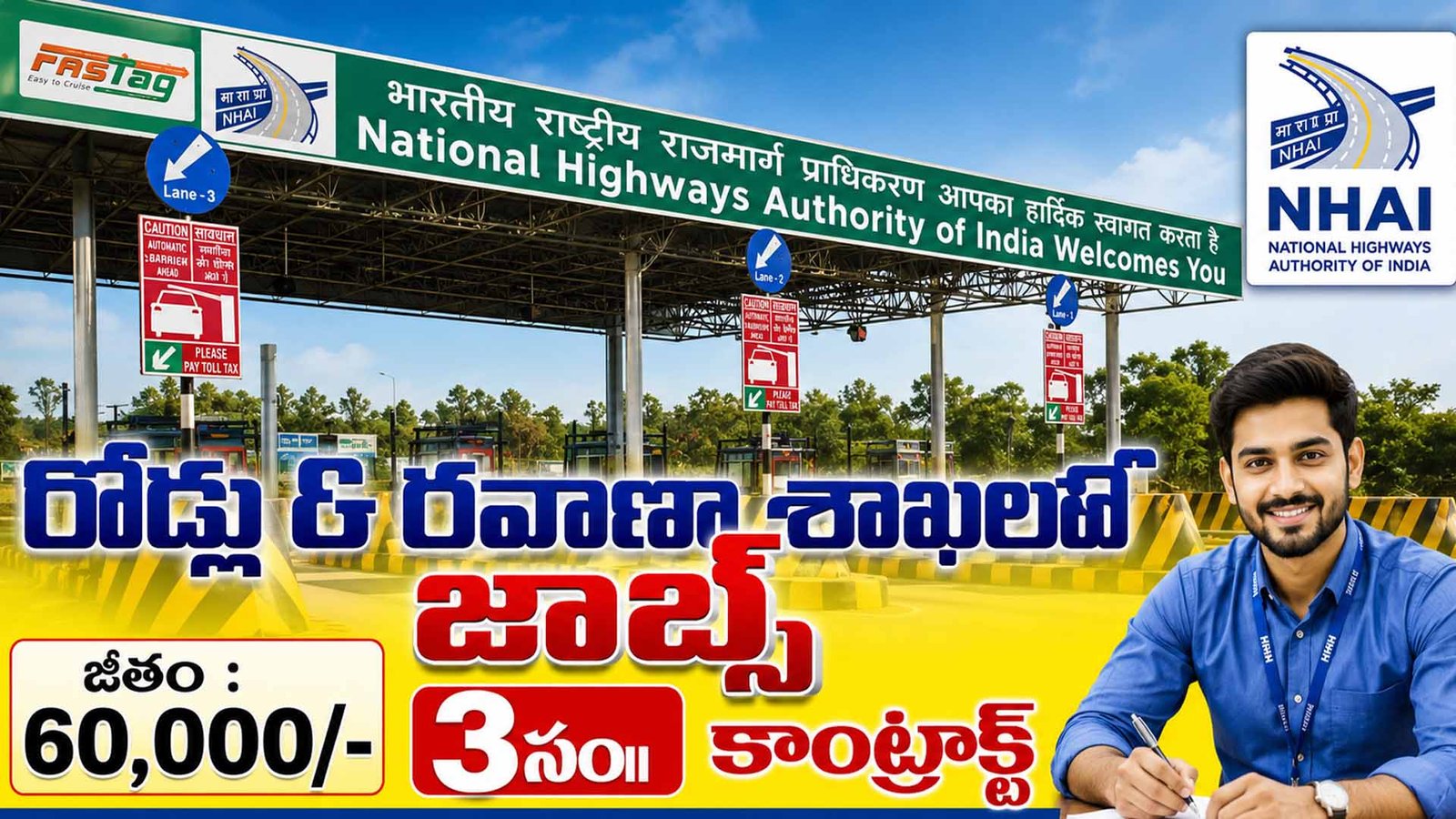 NHAI Young Professional Legal Recruitment 2026