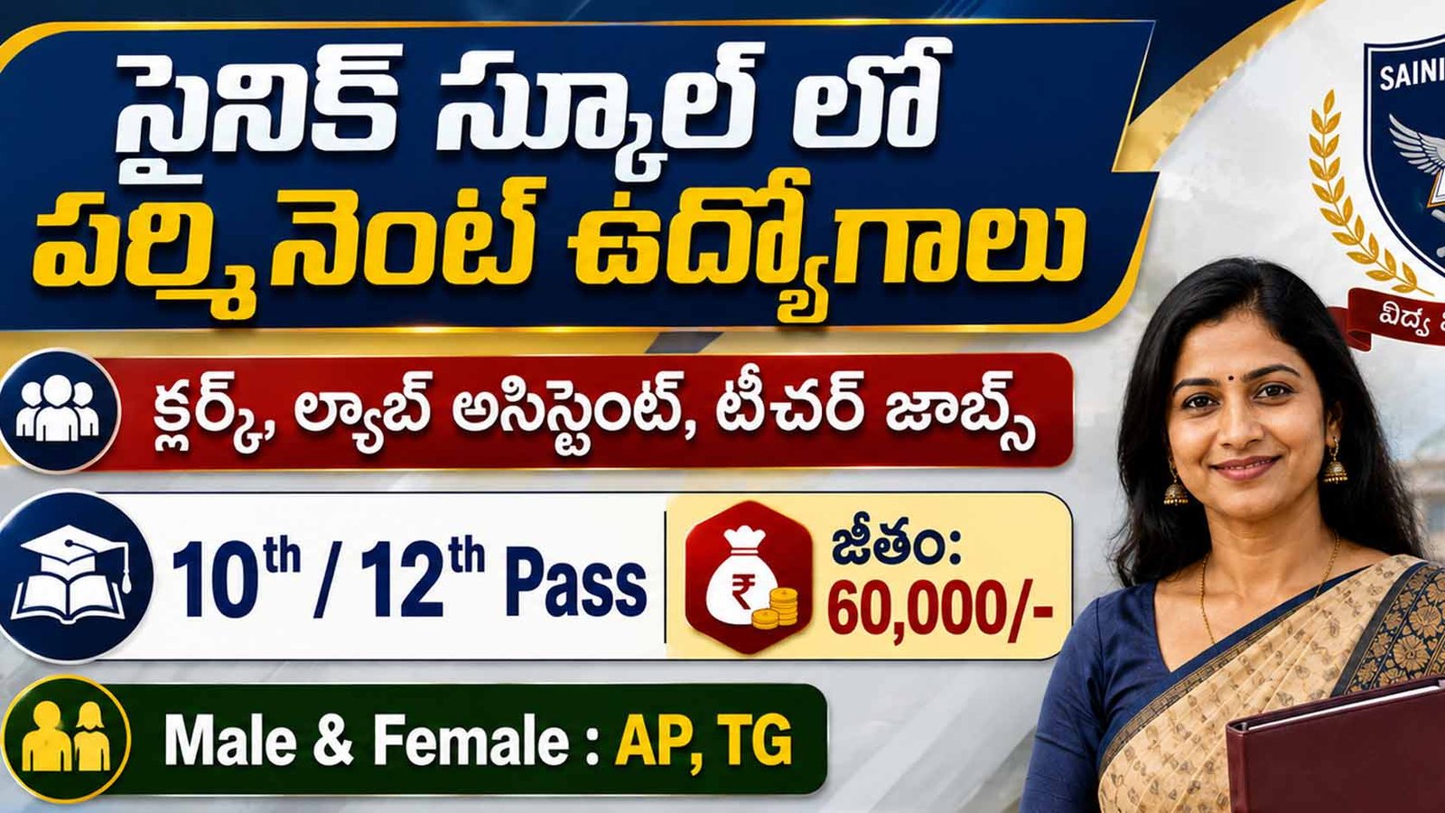 Sainik School Sambalpur Recruitment 2026