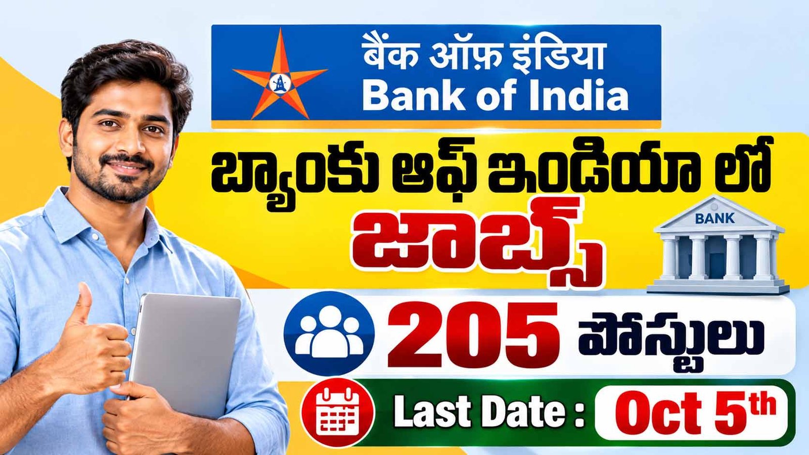 Bank of India Specialist Officer Recruitment 2026