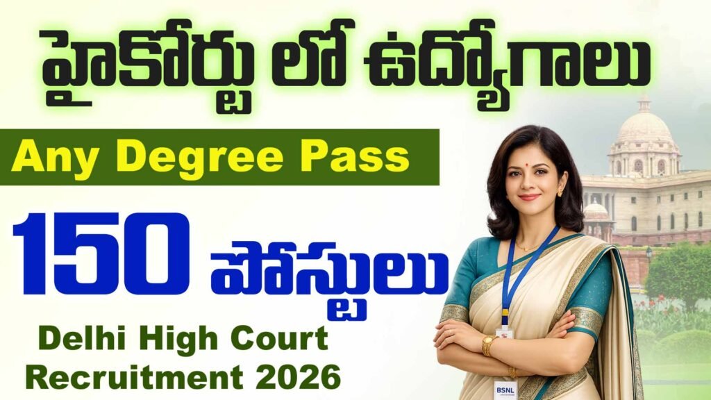 Delhi High Court Recruitment 2026